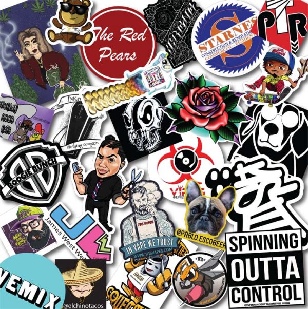 Tortoise Print Difference between paper stickers and vinyl stickers