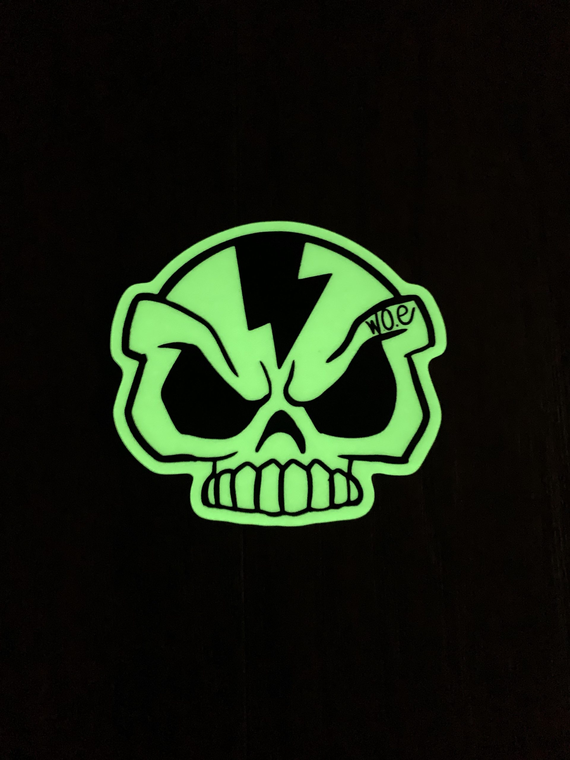 Custom Glow in the Dark Stickers