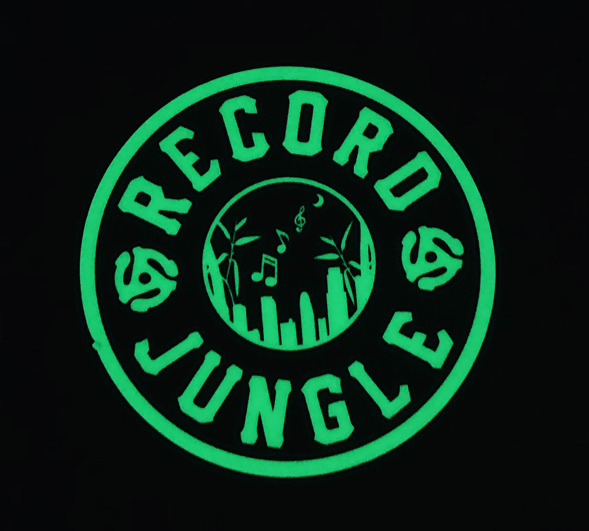 custom glow in the dark stickers